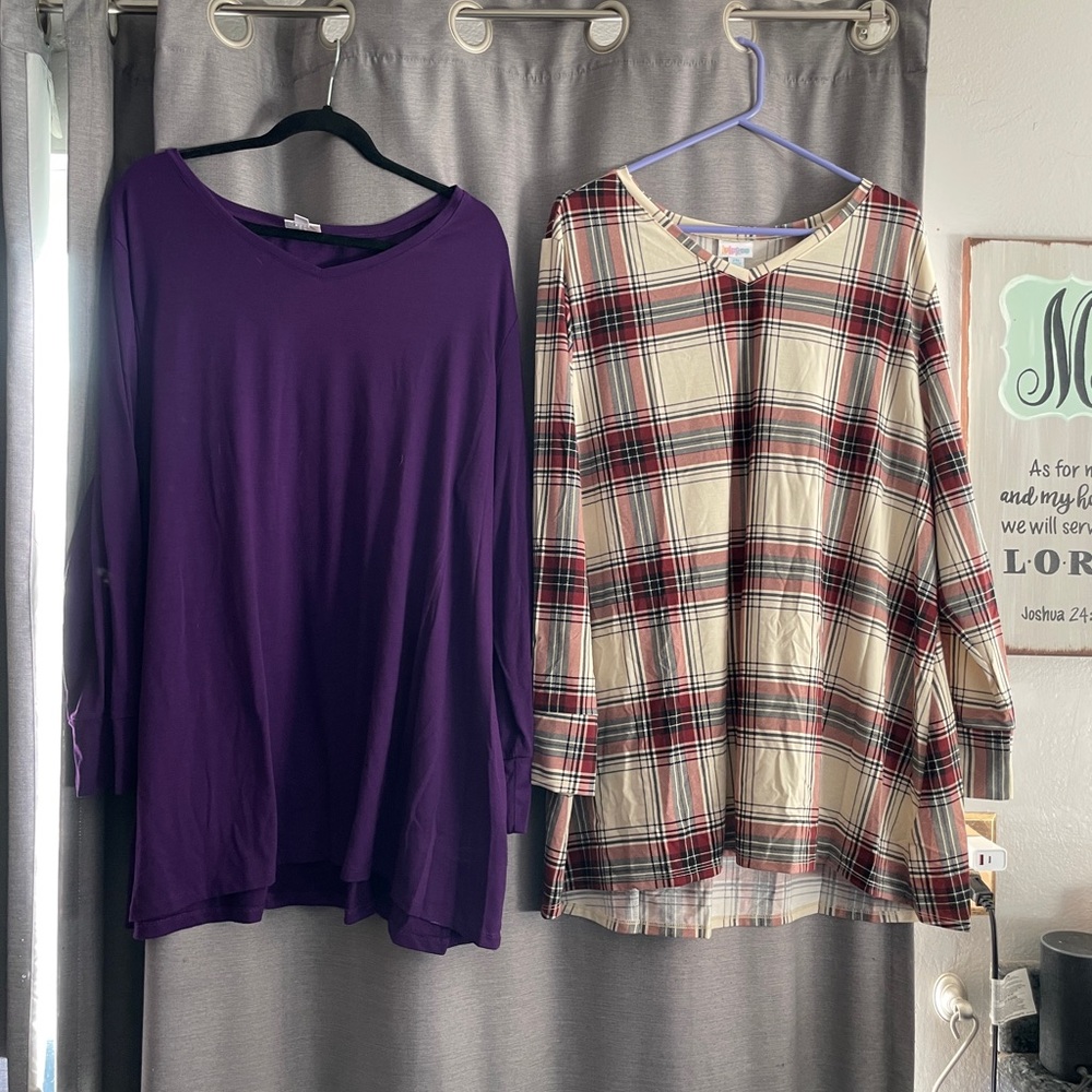LuLaRoe Elizabeth Tops.